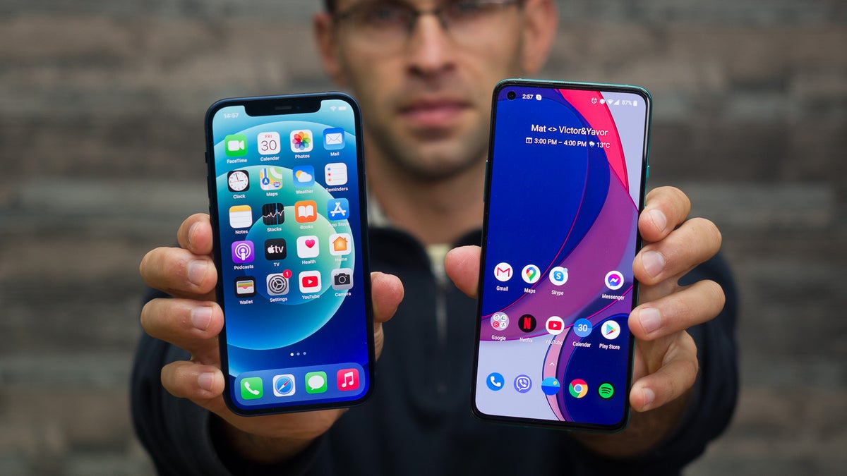 OnePlus 8T vs Apple iPhone 13