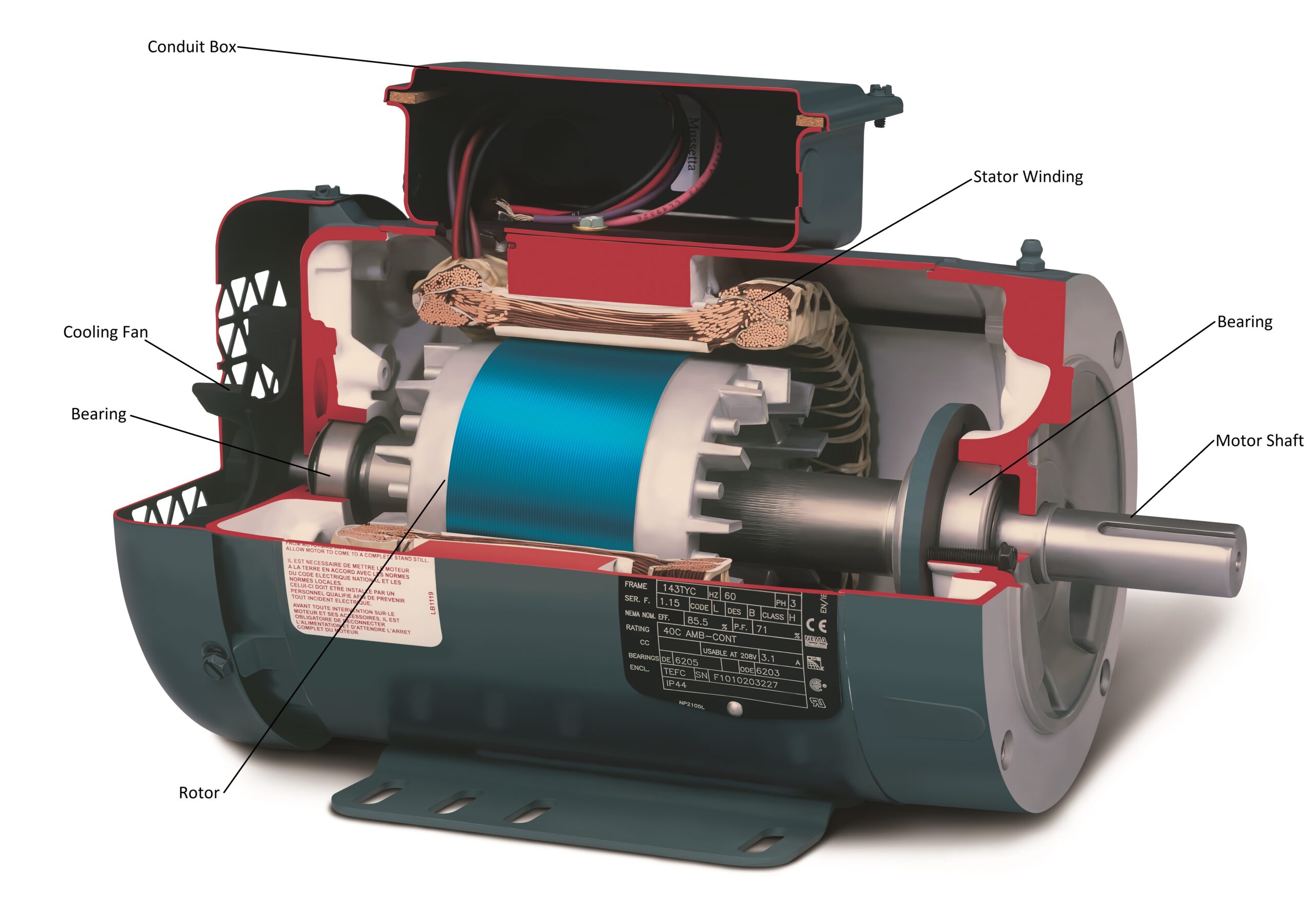 Understanding the parts-of-a-motor: A practical guide for maintenance and diagnostics